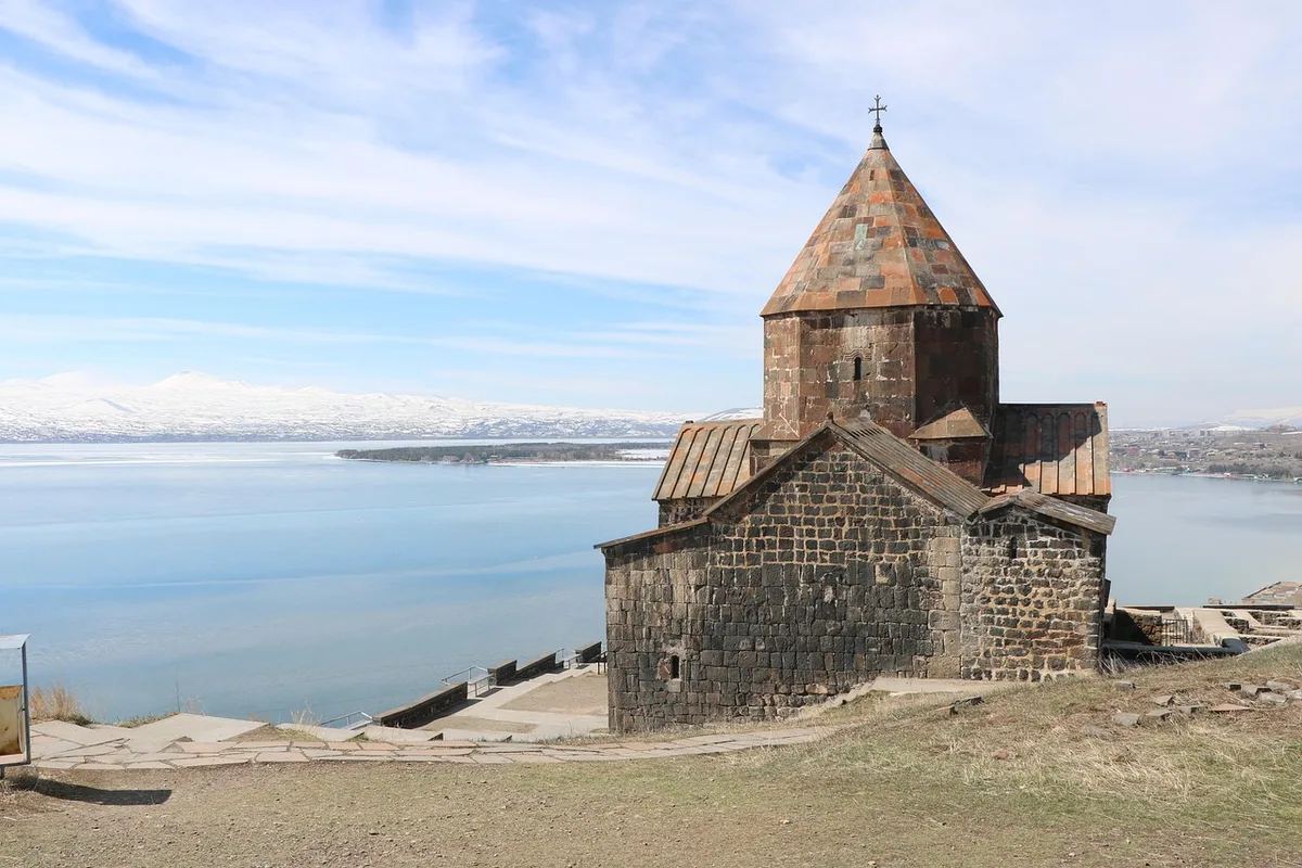 Lake Sevan and Sevanavank