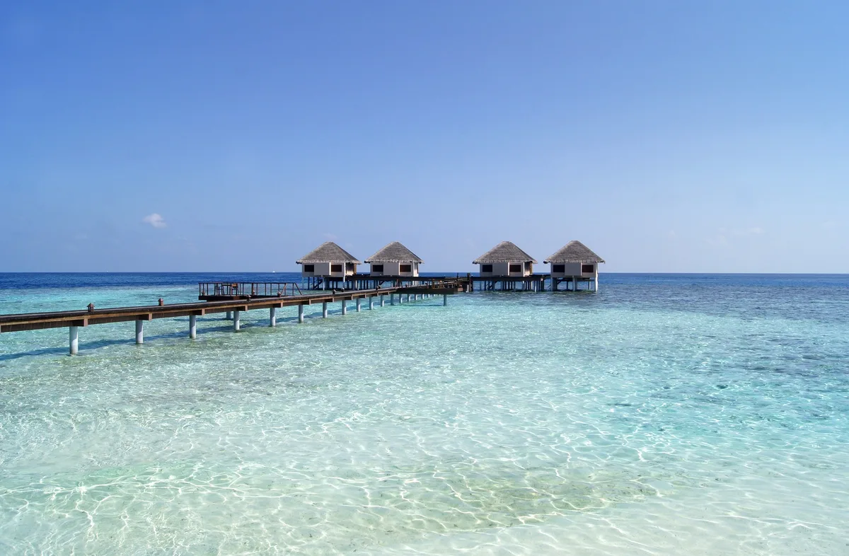 Water villa stay